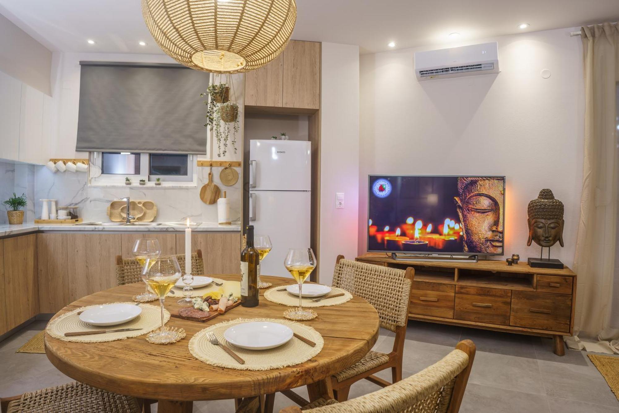 Moenia Luxury Apartment 伊拉克利翁 外观 照片